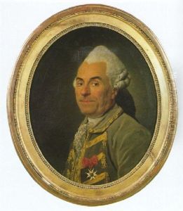 Portrait De Messire Louis Courdoumer, Directeur Du Genie Et Des Fortifications