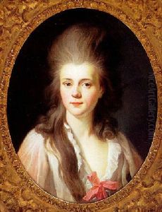 Portrait Of The Comtesse D'estavager Portrait Of The Comtesse D'estavager