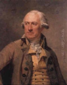 Portrait De L'architecte Louis Francois Petit Radel (1740-1818)