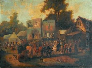 La Foire De Village by Jean Duplessis-Bertaux