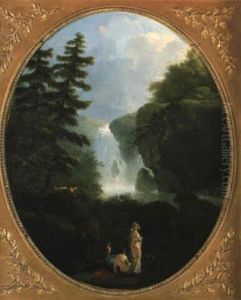 Baigneuse A La Cascade