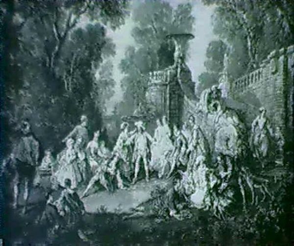 Merrymaking In The Garden - view 1