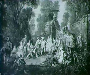 Merrymaking In The Garden by Francois-Leonard Dupont