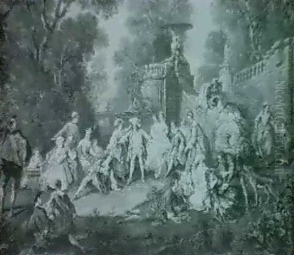 Merrymaking In The Garden - view 1