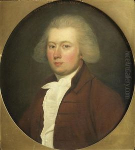Portrait Of Owen Ormsby, Bust-length, In A Brown Coat