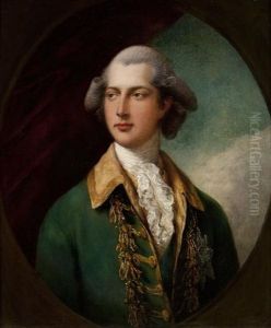 Portrait Of Henry Frederick, Duke Of Cumberland by Gainsborough Dupont