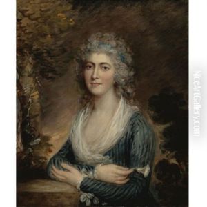 Portrait Of The Hon. Mrs. Augustus Phipps by Gainsborough Dupont