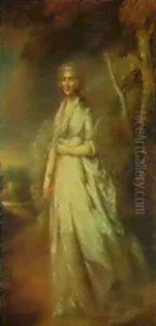 Portrait Of Charlotte Brydges (1766-1849) Portrait Of Charlotte Brydges (1766-1849)