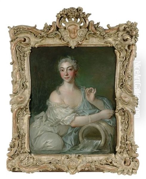 Portrait D'une Dame De Qualite En Source - view 1