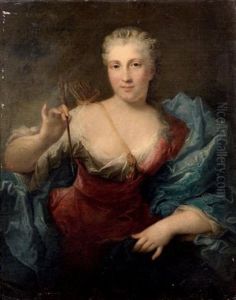 Portrait De Femme En Diane