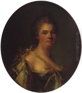 Portrait De La Carabillon, De La Famille De Mathan