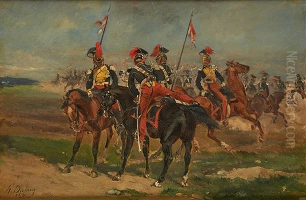 Scene De Cavalerie - view 1