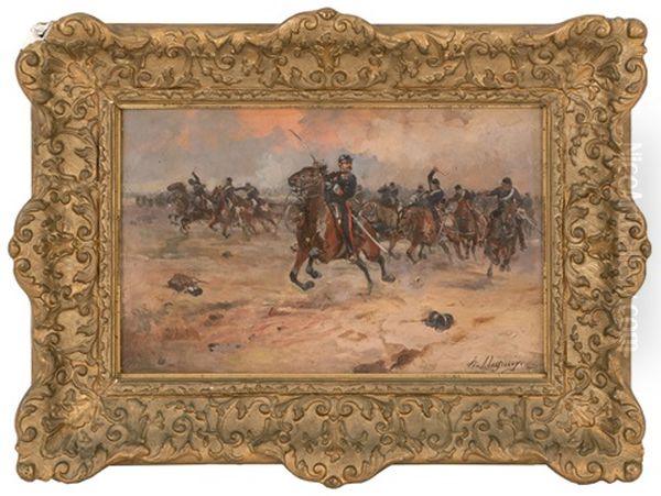 French Cavalry Charge - view 1