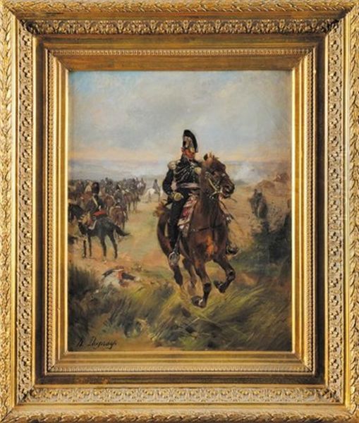 Le Marechal Berthier Quittant L'empereur! - view 1