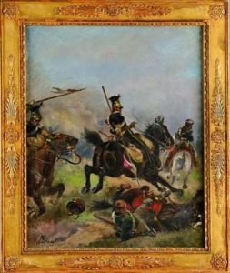 Chevau-legers Legion De La Vistule by Henri Louis Dupray