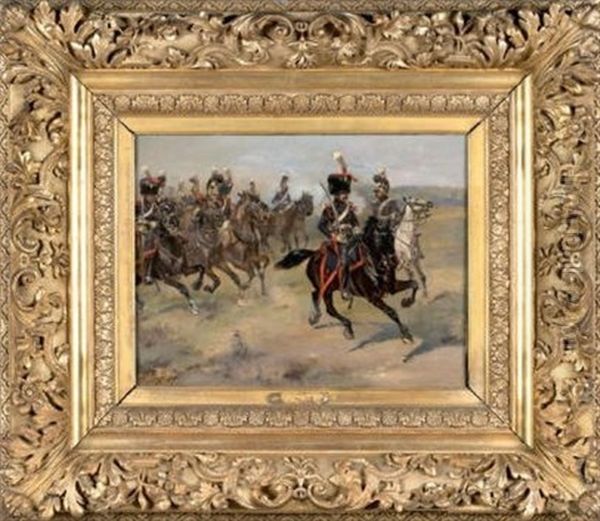 Charge De Cavalerie Sous L'empire - view 1