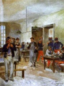 Scene Militaire by Henri Louis Dupray