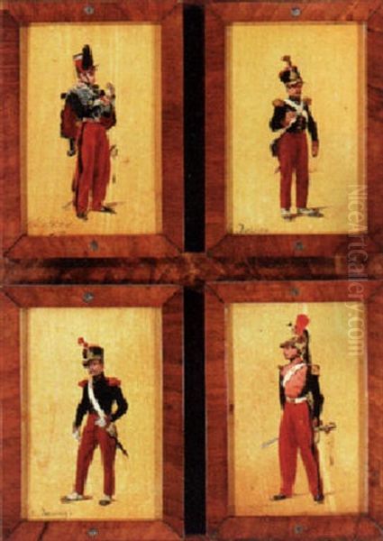 French Soldiers - view 1
