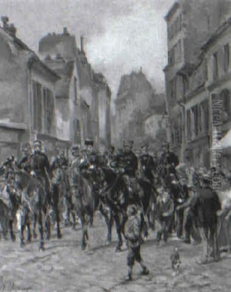 The Entry Into Town - view 1