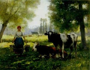 The Milk Girl by Julien Dupre