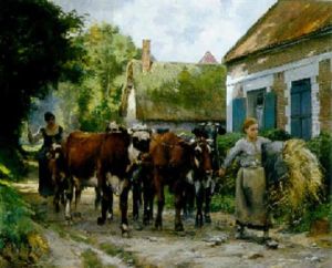 Returning To The Farm by Julien Dupre