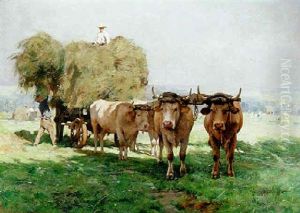 La Moisson by Julien Dupre