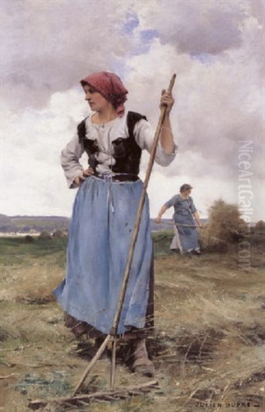 Turning The Hay - view 1