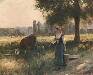 Dans La Prairie by Julien Dupre