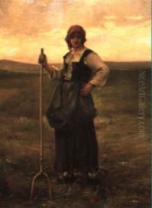 La Glaneuse by Julien Dupre