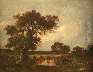 La Mare by Leon Victor Dupre
