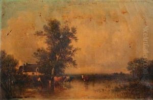 Vaches A L'etang Vaches A L'etang