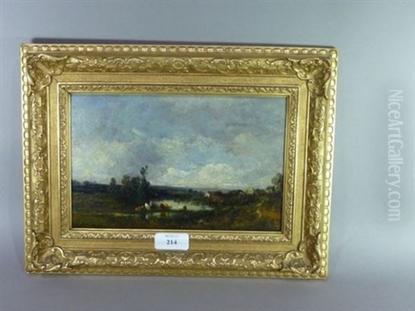 Paysage Anime A L'etang - view 1