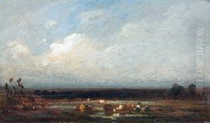 Le Troupeau by Leon Victor Dupre