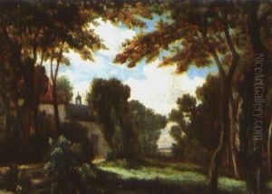 Parklandschaft Mit Haus Parklandschaft Mit Haus
