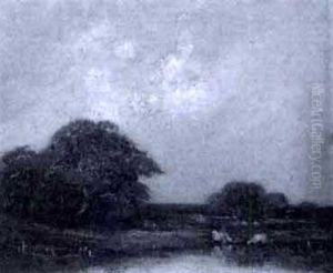 Vaches S'abreuvant, Ciel D'orage Vaches S'abreuvant, Ciel D'orage