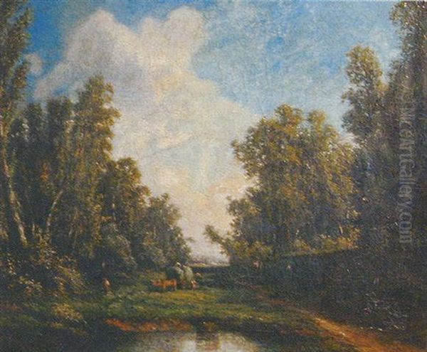 Paysage A Barbizon - view 1
