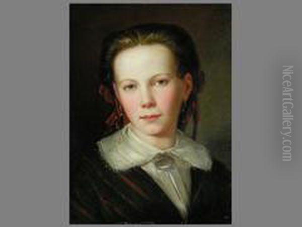 Portrait Einer Jungen Frau - view 1