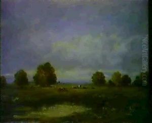 Paysage Du Berry by Leon Victor Dupre