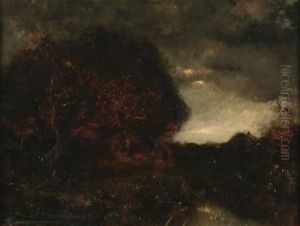Nachtliche Landschaft by Jules Dupre