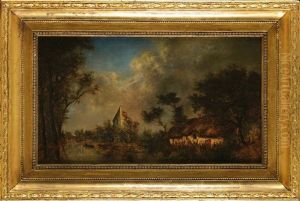 Chaumiere Et Riviere Chaumiere Et Riviere