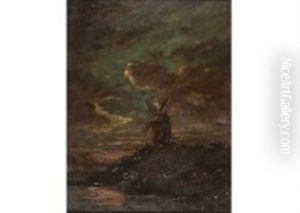 Moulin A Vent by Jules Dupre