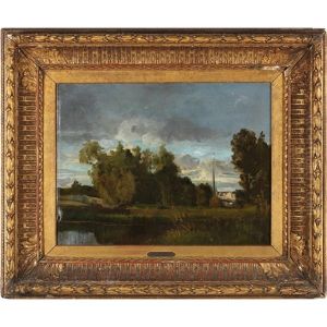 Pastoral Landscape by Jules Dupre