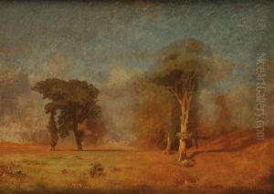 Prairie En Automne by Jules Dupre