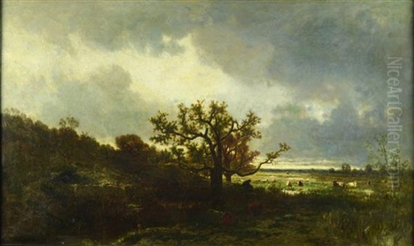 Landscape With An Oak - view 1