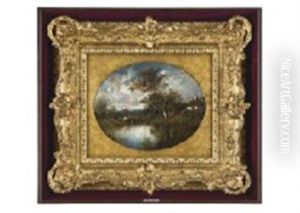 Chaumiere De La Mare by Jules Dupre