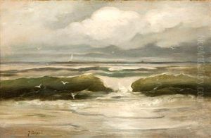 Seascape by Jules Dupre