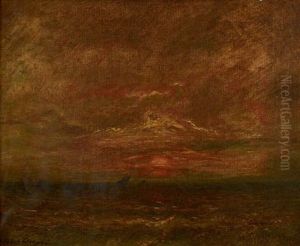Marine Au Crepuscule by Jules Dupre