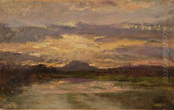 Landschaft Bei Gewitterstimmung - view 1