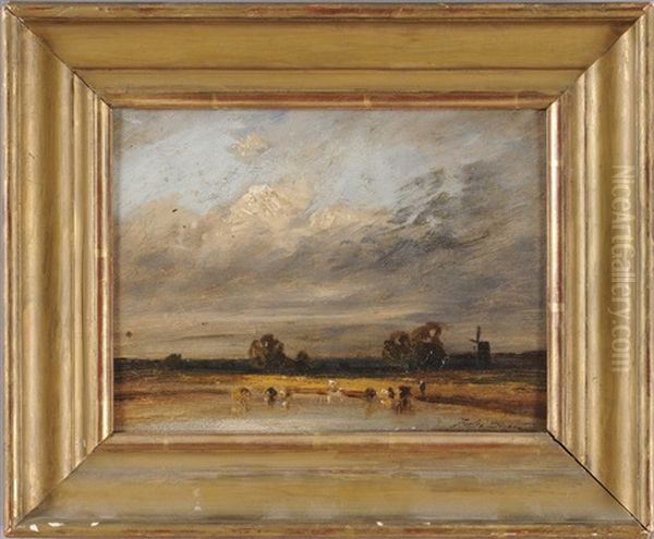 Landscapes With Cows (2 Works) - view 1