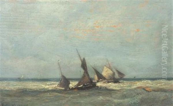 Barques De Peche En Mer - view 1